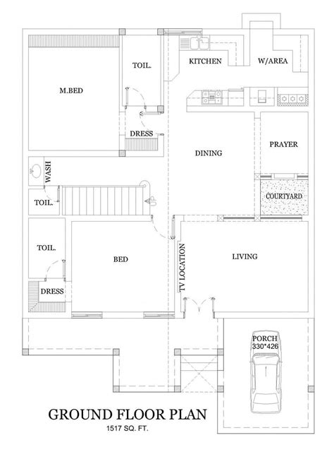Four Bedroom House Plans In Kerala Psoriasisguru Com