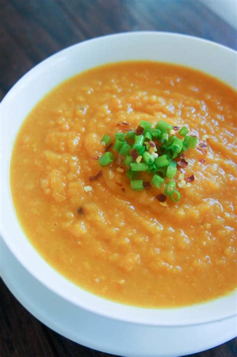 Cozy Carrot And Sweet Potato Soup To Eat Drink And Be Married