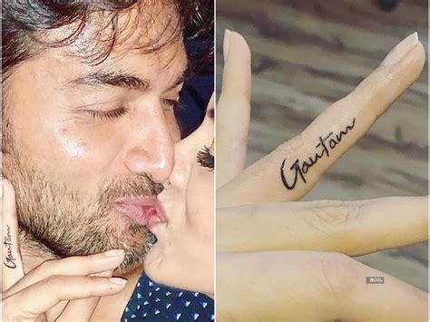 Meri Aashiqui Tumse Hi Fame Smriti Khanna Gets Her Husbands Name Inked On Her Finger