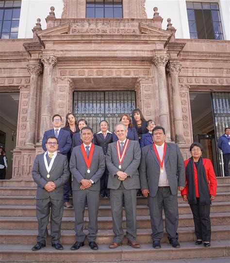 Sala Civil De La Corte Superior De Justicia De Cusco Ocupa Primer Lugar