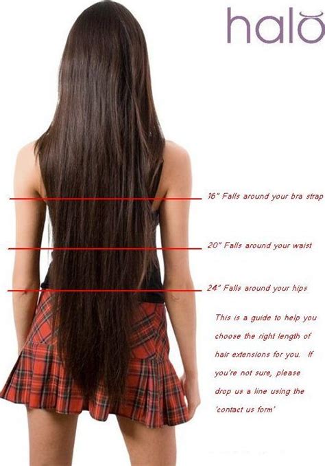 Collar bone length hair will become thicker with 16 inch hair. Buy Halo Hair Extensions One Piece From Thats The Look ...