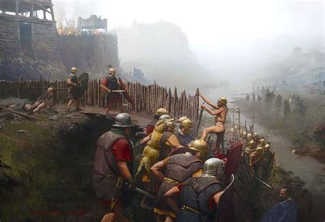 Battle Of Alesia 52 Bc It Was Fought By An Army Of The Roman
