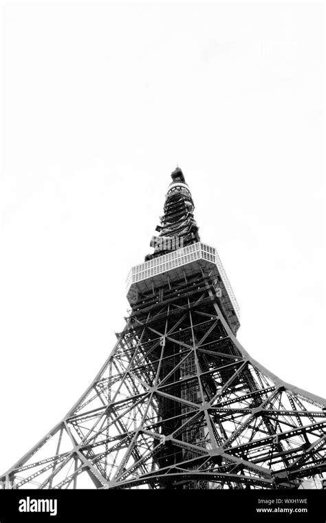 The Iconic Landmark Tokyo Tower In Tokyo Japan Stock Photo Alamy