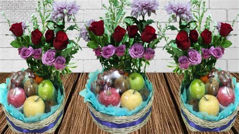 Tutorial Fruits Bouquet Cara Menghias Bouquet Buah Buahan Youtube