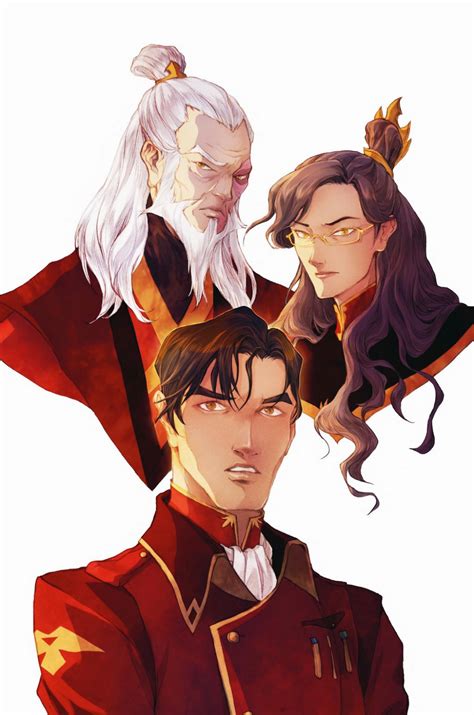 Legend Of Korra Zuko Izumi Iroh Ii By Botanicaxu On Deviantart