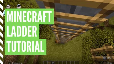 How To Make A Ladder In Minecraft Quick And Simple Youtube