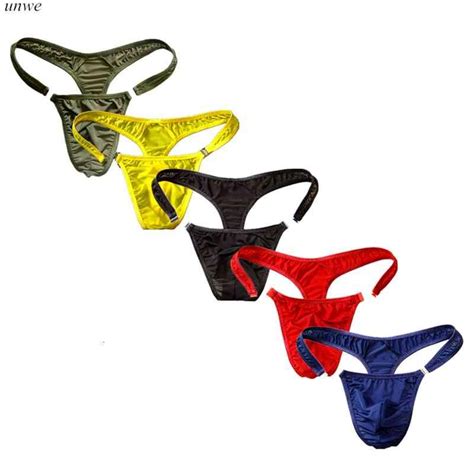 G Strings M Xxxl Big Mens Thongs And G Strings Nylon Gay Sexy Underwear String Detachable Button