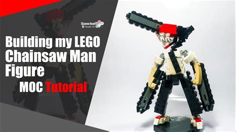 Building My Lego Chainsaw Man Figure Moc Tutorial Somchai Ud Youtube
