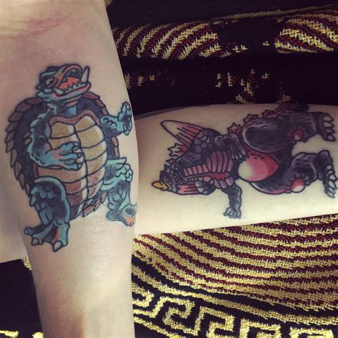 My Wife And I Got Tattoos Together For Her Birthday Mine Is Gamera And