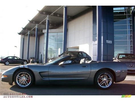 2003 Chevrolet Corvette Convertible In Medium Spiral Gray Metallic