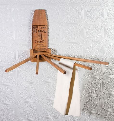 Vintage Style Kitchen Towel Drying Rack Drying Rack Laundry Drying