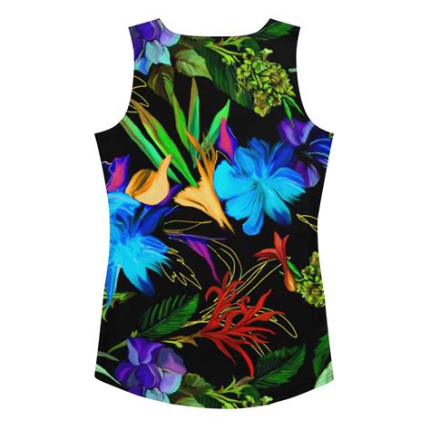 65 Mcmlxv Womens Exotic Tropical Print Tank Top