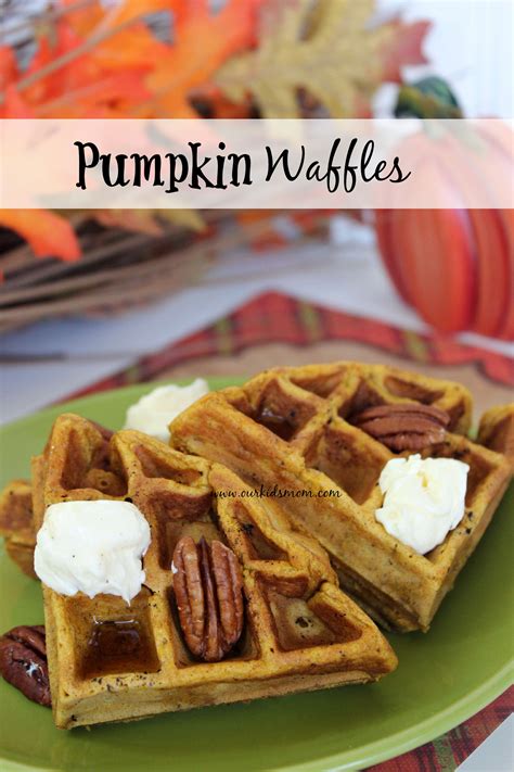 Pumpkin Waffles Recipe