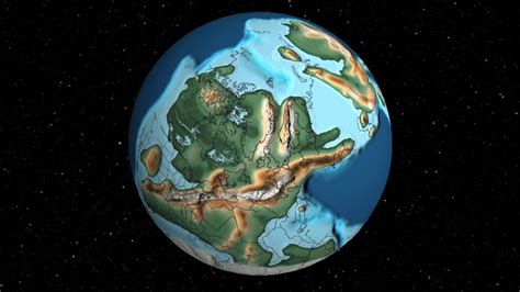 Earth 1 Million Years Ago Map The Earth Images Revimage Org