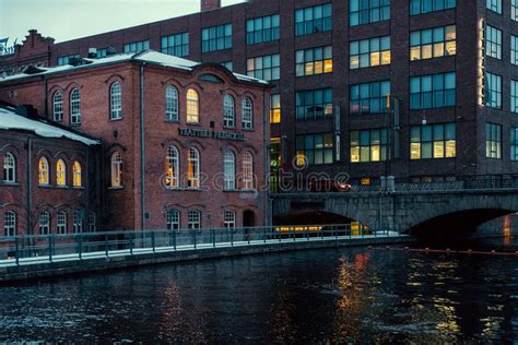 Tampere Town Architecture Finland Editorial Stock Image Image Of