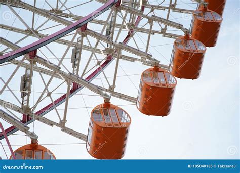 Gondola Of The Ferris Wheel Stock Image Image Of Park Gondola 105040135