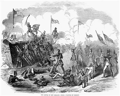 Battle Of New Orleans Nbritish Forces Thwarted In Their Advance On