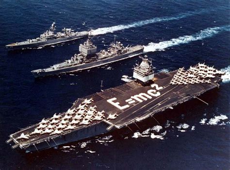 The Uss Enterprise The First Nuclear Powered Aircraft Carrier Has Its