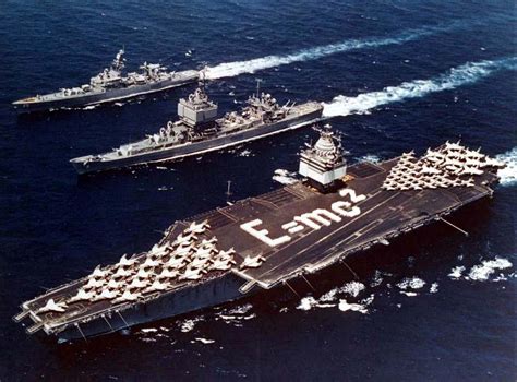 The Uss Enterprise The First Nuclear Powered Aircraft Carrier Has Its