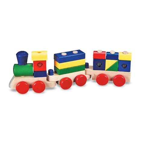 Shop Melissa And Doug Stacking Train Play Set Free Shipping On Orders