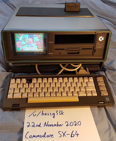 Commodore Sx 64 For Portables Week Retrobattlestations