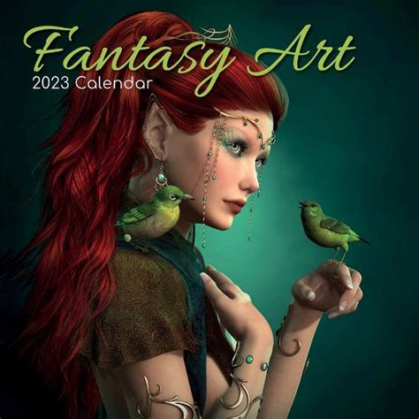 Fantasy Art Calendar 2023 The Ted Stationary Antic Exlibris