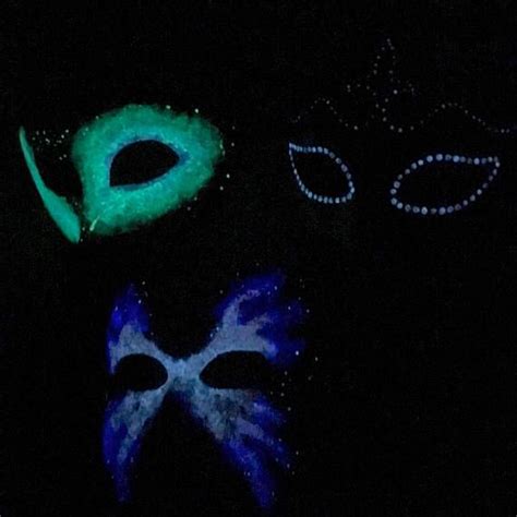 Glow In The Dark Galaxy Masks Make An Easy Costume Just Add Colorful