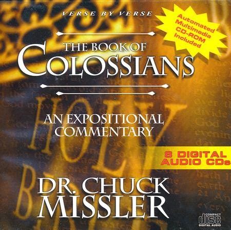 Since then millions have been sold the world over. The Book of Colossians - An Expositional Commentary on CD ...