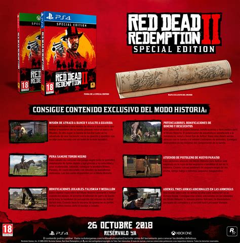 Descubre Las Diferentes Ediciones De Red Dead Redemption 2 Noticias
