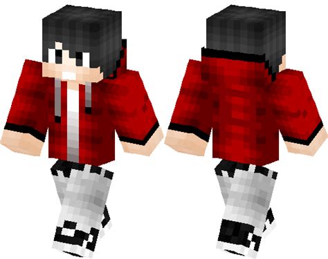 Cool Teen Guy With Cool Red Jacket Minecraft Skin Minecraft Hub