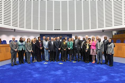 African And European Human Rights Courts Meet In Strasbourg African