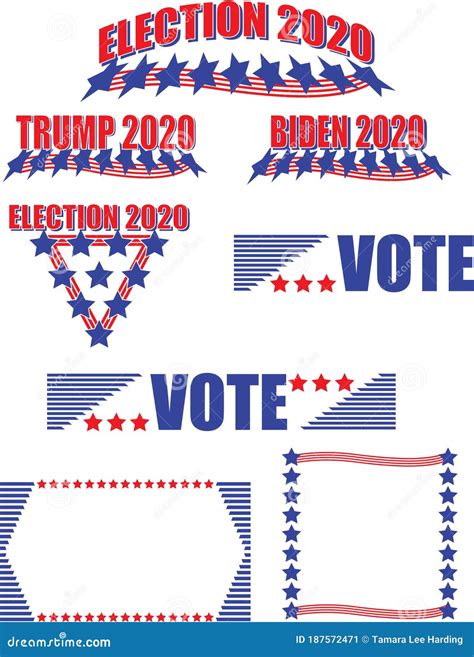 Election Border Stock Illustrations 6205 Election Border Stock