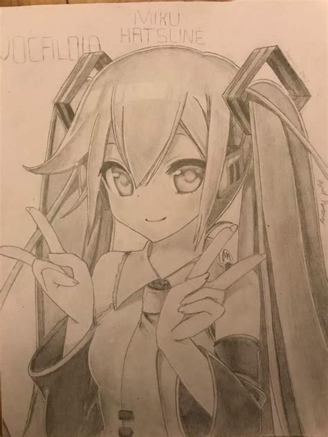 Which of the most popular anime shows crack. One of my best drawings i have ever done. Cool Hatsune Miku Drawing | Anime and Video Game Amino