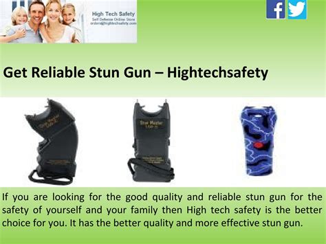Get Reliable Stun Gun Hightechsafety By High Tech Safety