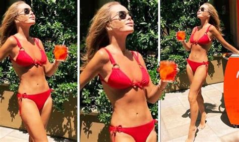 Amanda Holden 51 Puts On Sizzling Display As She Showcases Incredible