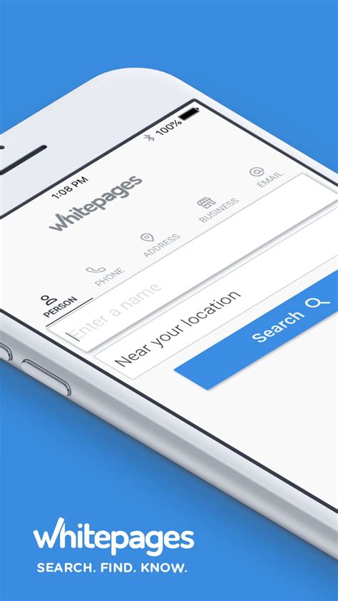 Whitepages People Search Ioslifestyleappapps Lifestyle Apps Iphone
