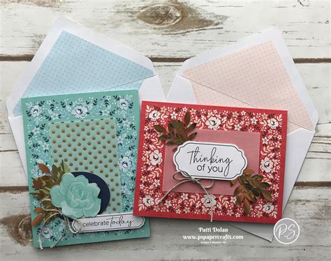 Kerchief Card Kit So Simple — Ps Paper Crafts Card Kit