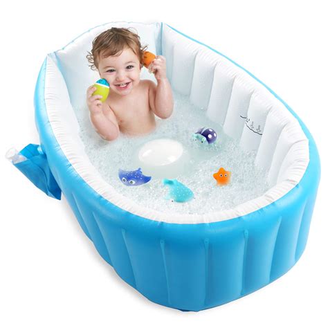 Kelixu portable bathtub, foldable soaking bathing tub for freestanding shower stall, thickened thermal foam to keep temperature for spa hot ice bath, blue. Best Baby Bathtubs of 2020 (Review & Guides) | TheBeastReviews