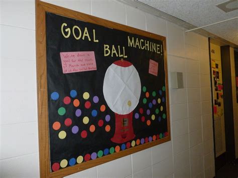 Goal Tracking Bulletin Board Ideas