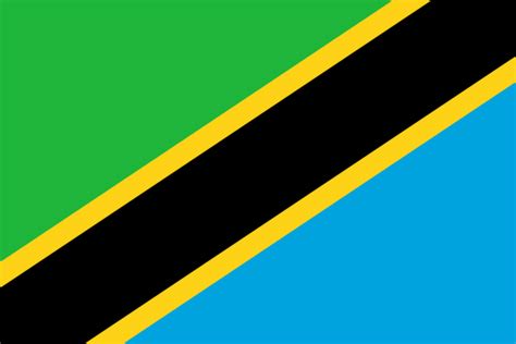 This image shows a flag, a coat of arms, a seal or some other official insignia. File:Flag of Tanzania.svg - WikiEducator