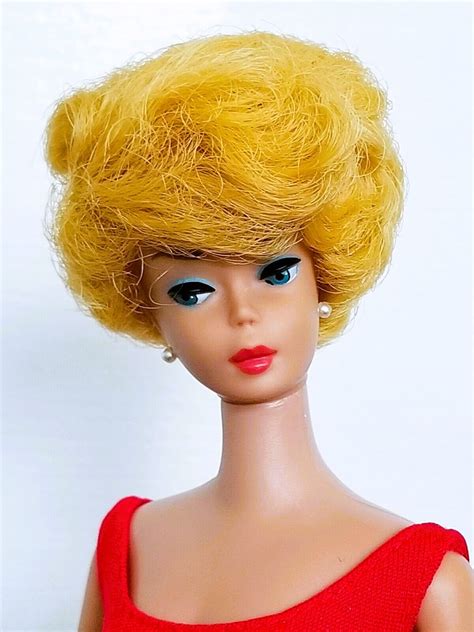 Vintage Barbie Blonde Bubble Cut Excellent Ebay