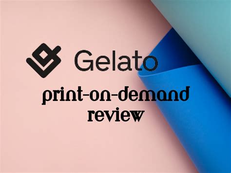 Gelato Print On Demand Review Freodom
