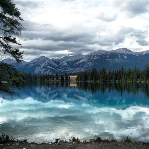 Lac Beauvert Jasper Alberta Canada Breathtaking Places Places To