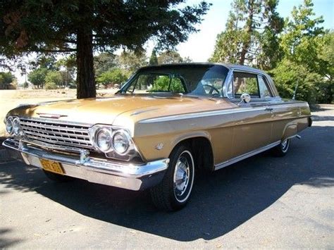 Receive new listings by email. Find used 1962 CHEVROLET IMPALA ANNIVERSARY GOLD in Herald, California, United States