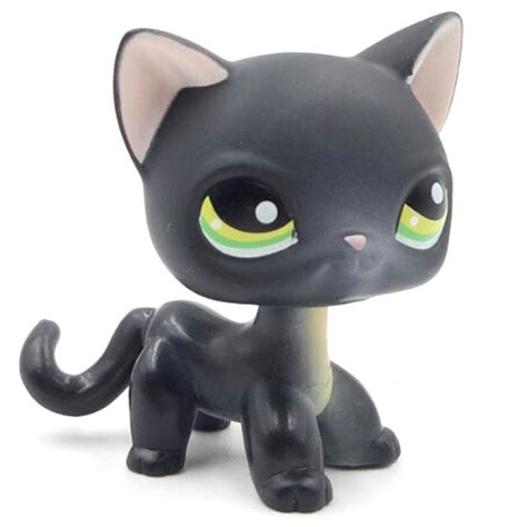 Online Shop Rare Pet Shop Lps Toys Standing Littlest Short Hair Cat