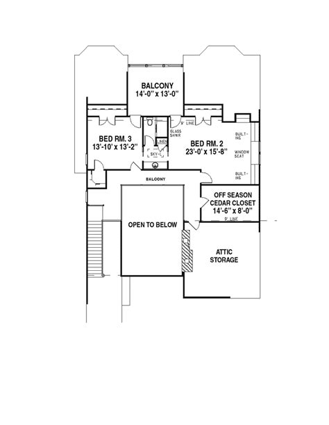 Darin Neoclassical Home Plan 055d 0124 Search House Plans And More