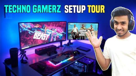 Techno Gamerz My Setup Tour 2021 Youtube
