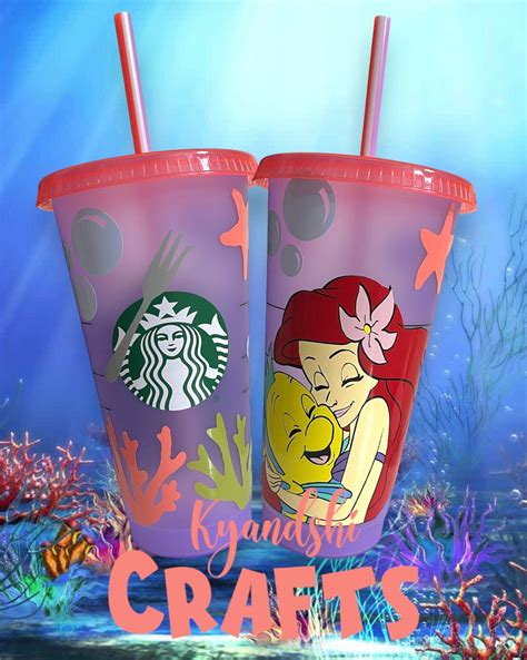 Starbucks Mermaid Tumbler Etsy