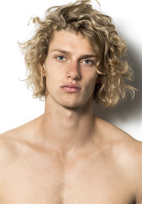Dt Model Management Charles Bilgrien Blonde Curly Hair Blonde Hair Blue Eyes Blonde Guys