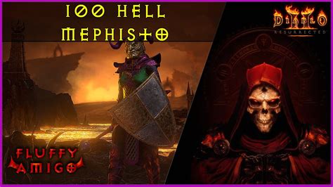 Diablo 2 Resurrected 100 Hell Mephisto Runs Drop Highlights Youtube